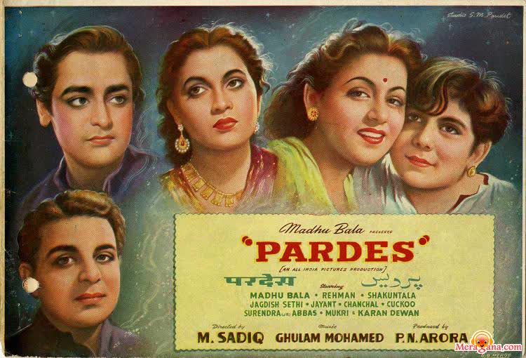 Poster of Pardes (1950)
